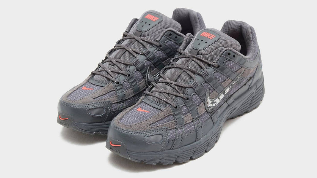 Nike P-6000 Premium Iron Grey Metallic Silver Front