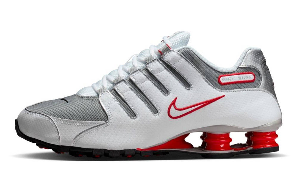Nike Shox NZ White Grey 378341-104