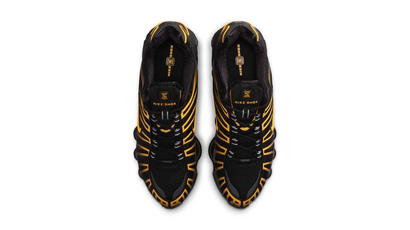 Nike Shox TL Black University Gold AV3595-013 middle