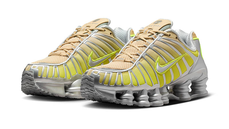 Nike Shox TL シルバー/イエロー スニーカー Nike Shox TL Yellow Fade | IH1336-700 | The Sole Supplier