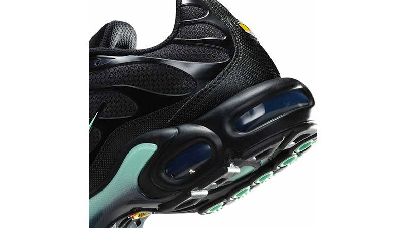 Nike TN Air Max Plus Black Mint Green DM0032-029 heel