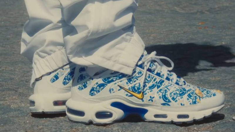 Nike TN Air Max Plus Lisbon IM5982-100 on foot