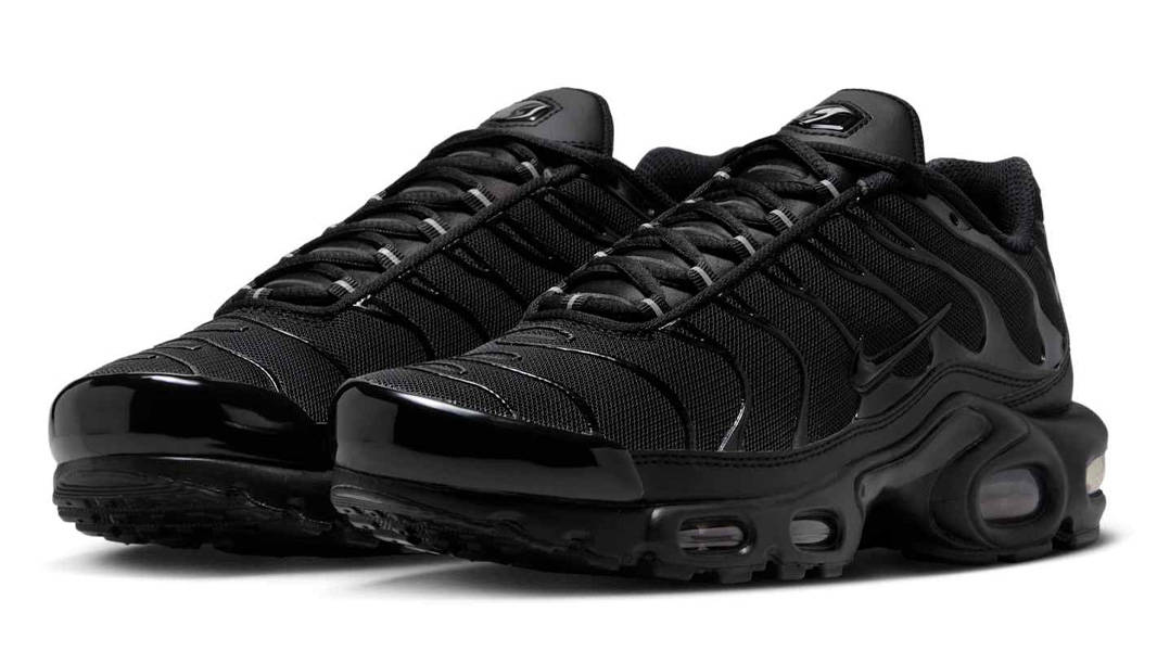 Nike TN Air Max Plus Triple Black Womens Front