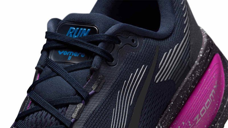 Nike Vomero 18 SE Obsidian Hyper Violet Side