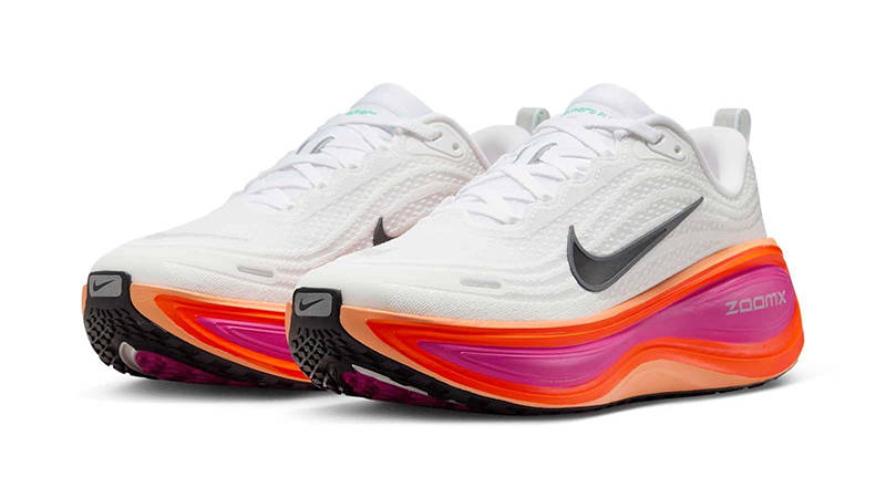 Nike Vomero Plus White Fire Pink HV8154-104 front