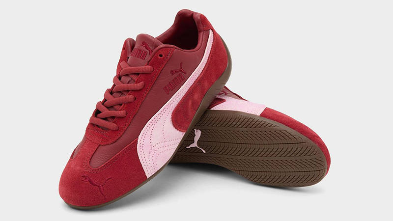 PUMA Speedcat Intense Red Pearl Pink 405611-01 Front