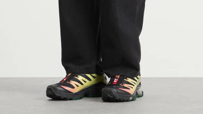 Salomon XT-4 OG Black Asphalt L47866200 on foot