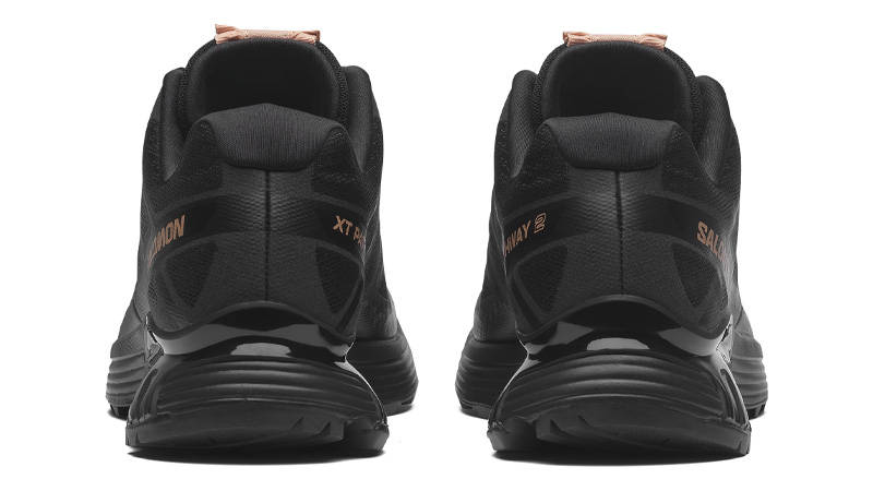 Salomon XT-Pathway 2 Satin Black Mahogany Rose Back