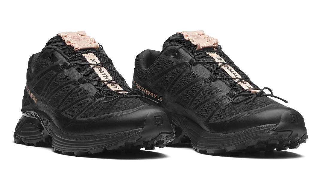 XT-PATHWAY 2 SATIN ブラック スニーカー Salomon XT-Pathway 2 Satin