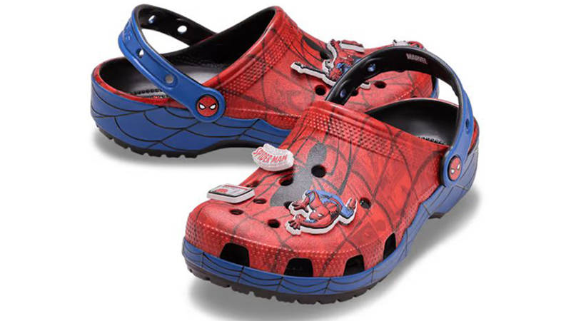 Spider-Man x Crocs Classic Clog Marvel 211408-90H side