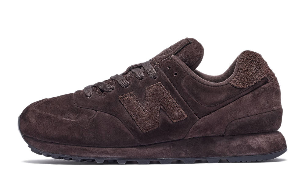Stone Island New Balance 574 ブラウン