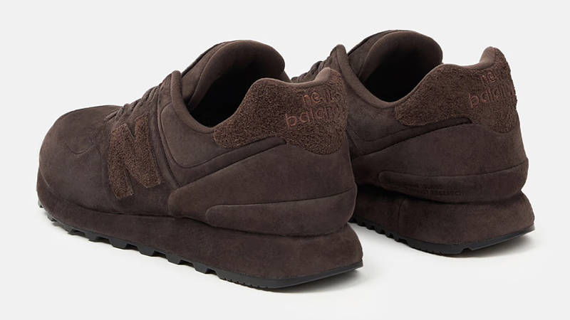 Stone Island x New Balance 574 Ghost Dark Brown | The Sole Supplier