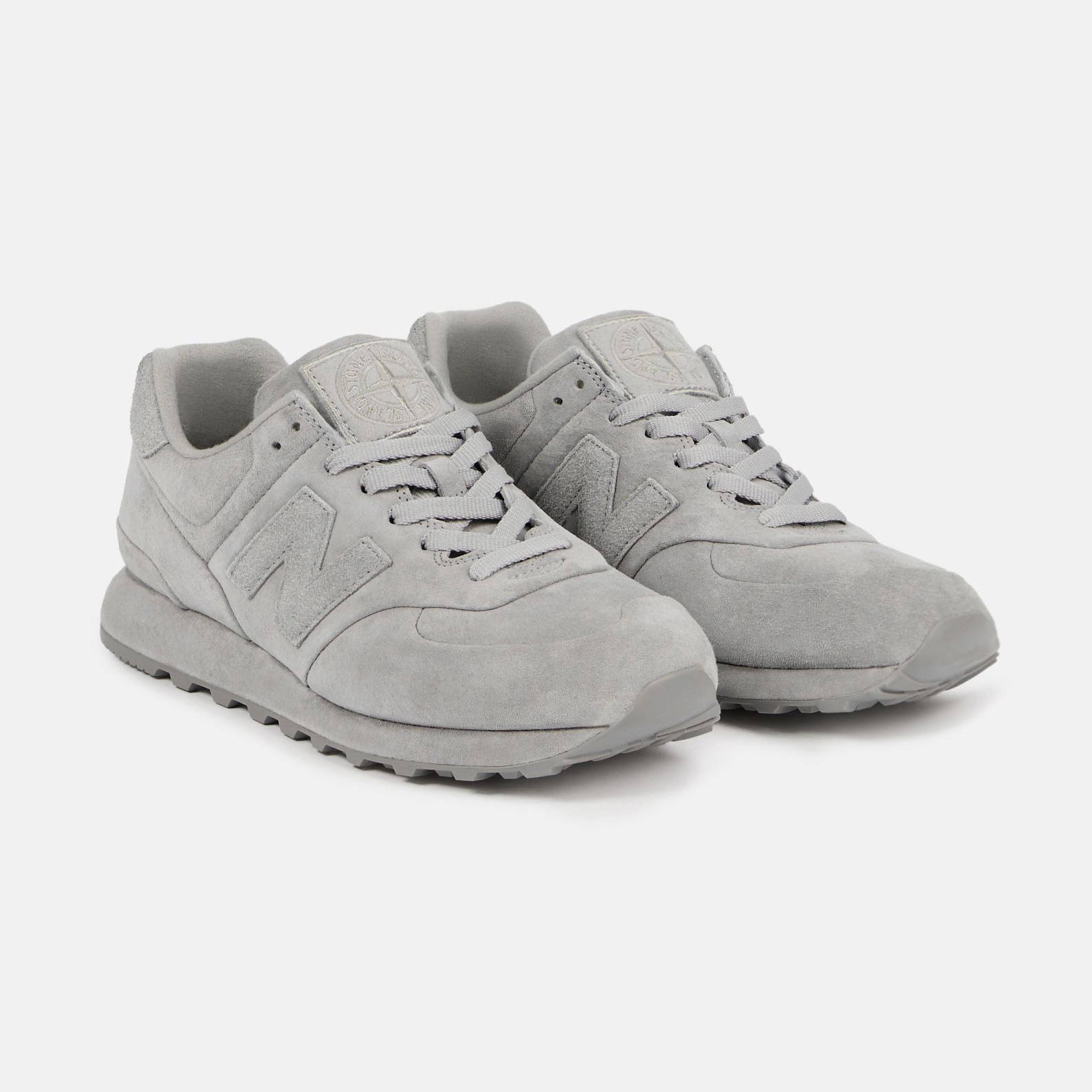 Stone Island x New Balance 574 Ghost Grey