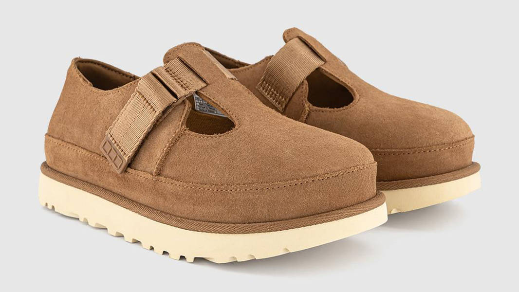 UGG Goldenstar Mary Janes Chestnut 1171506-CHE Side