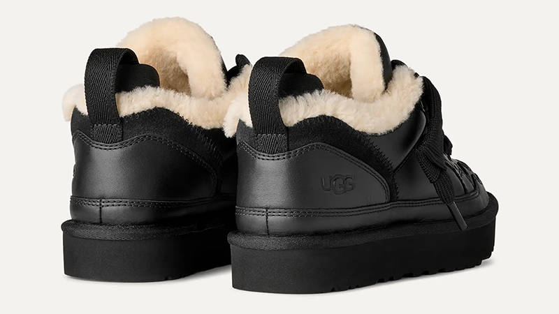 UGG Lowmel Leather Black 1171537-BLK Back