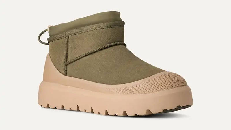 UGG Ultra Mini Weather Hybrid Boot Olive 1174196-BOMS front