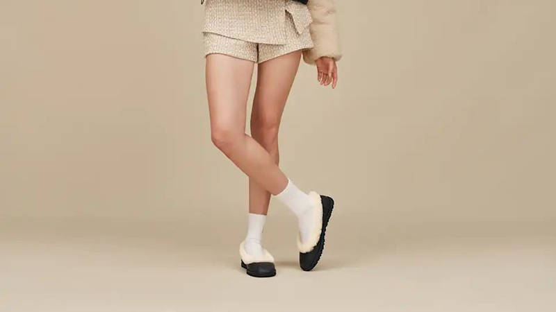 UGG Zora Ballet Flat Black | 1178450-BLK | The Sole Supplier