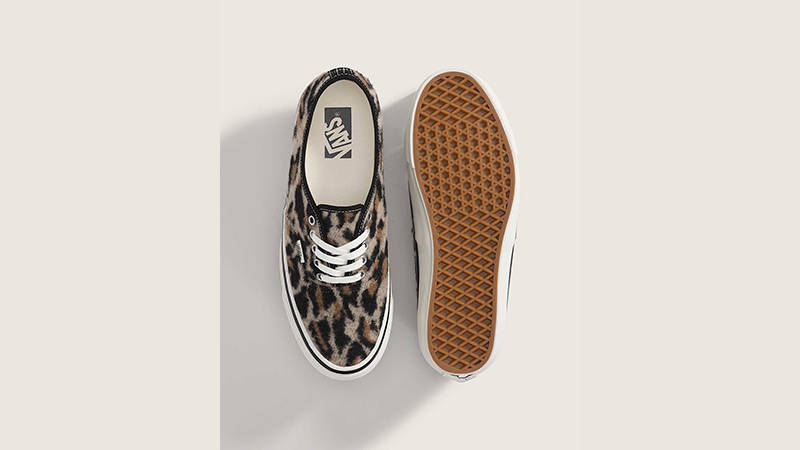Vans Premium Authentic 44 Leopard Black Brown VN000EBNYS8 middle