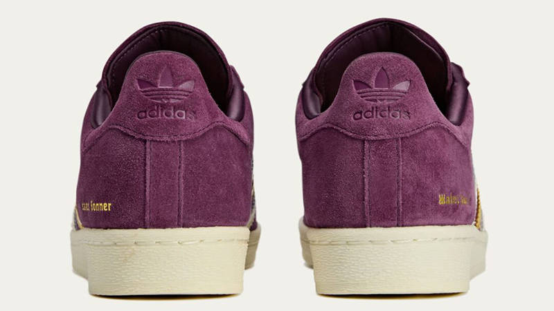 Wales Bonner x adidas Jabbar Low Red Night JR0271 Back