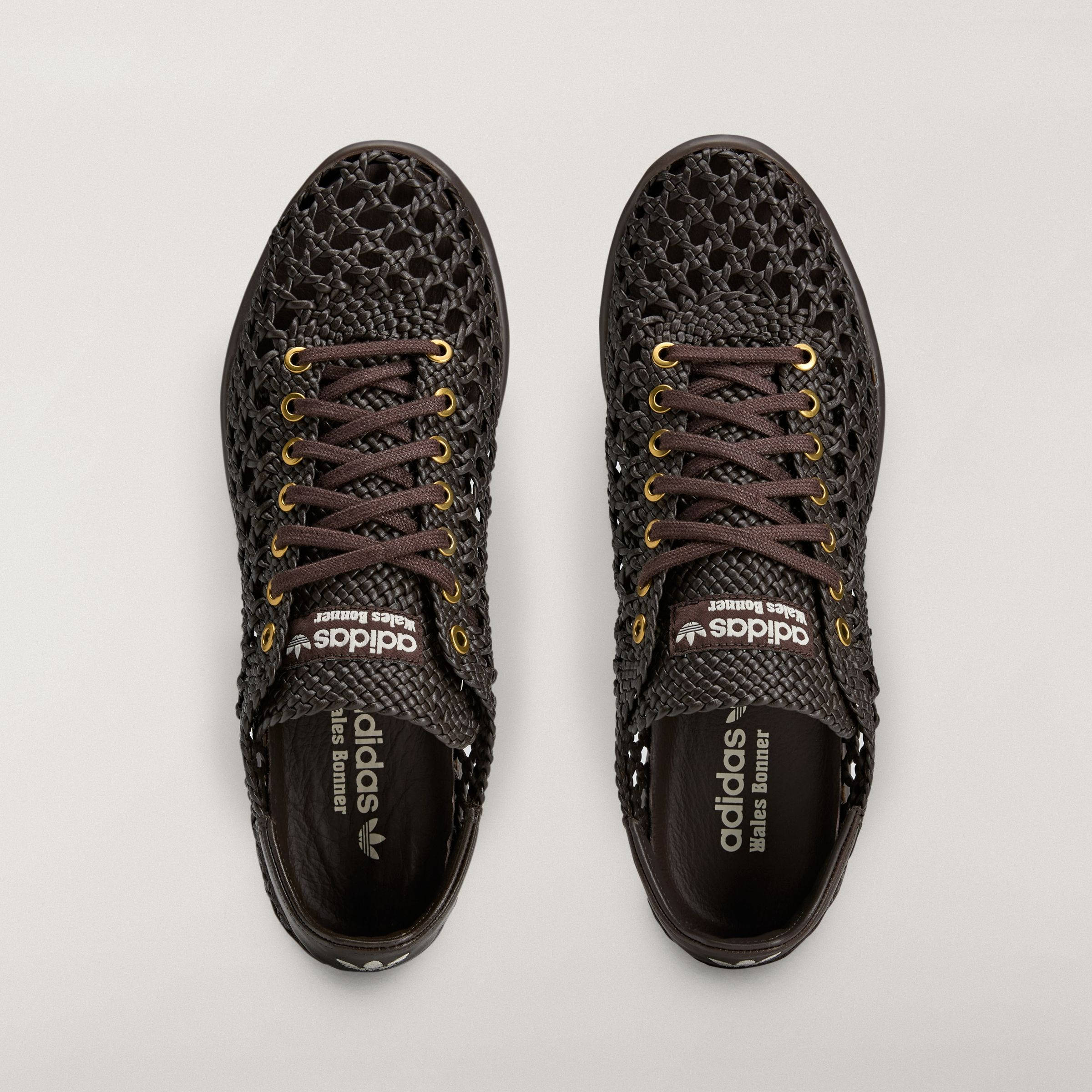 Wales Bonner x adidas Karintha Woven Dark Brown middle