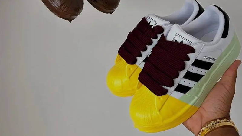 YAITO x adidas Superstar White Yellow Toe first look