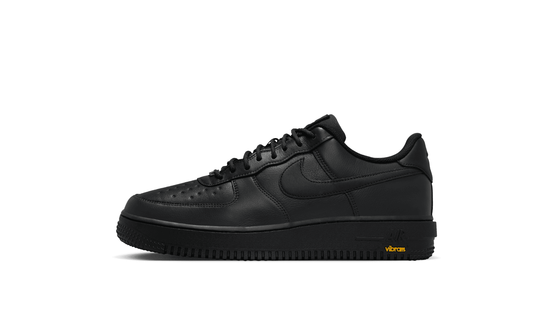 Vibram x Nike Air Force 1 Low Clay Black