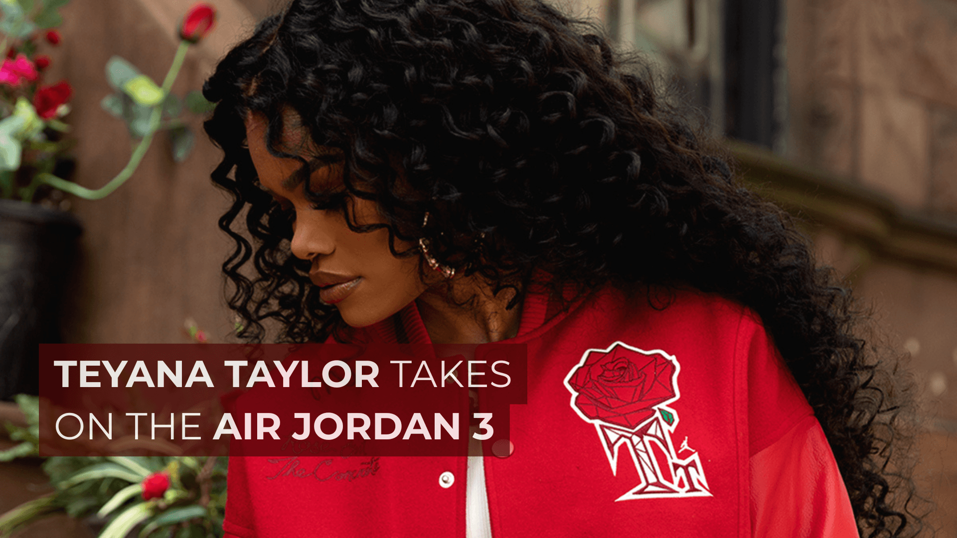 Teyana Taylor x Air Jordan 3 Fire Red