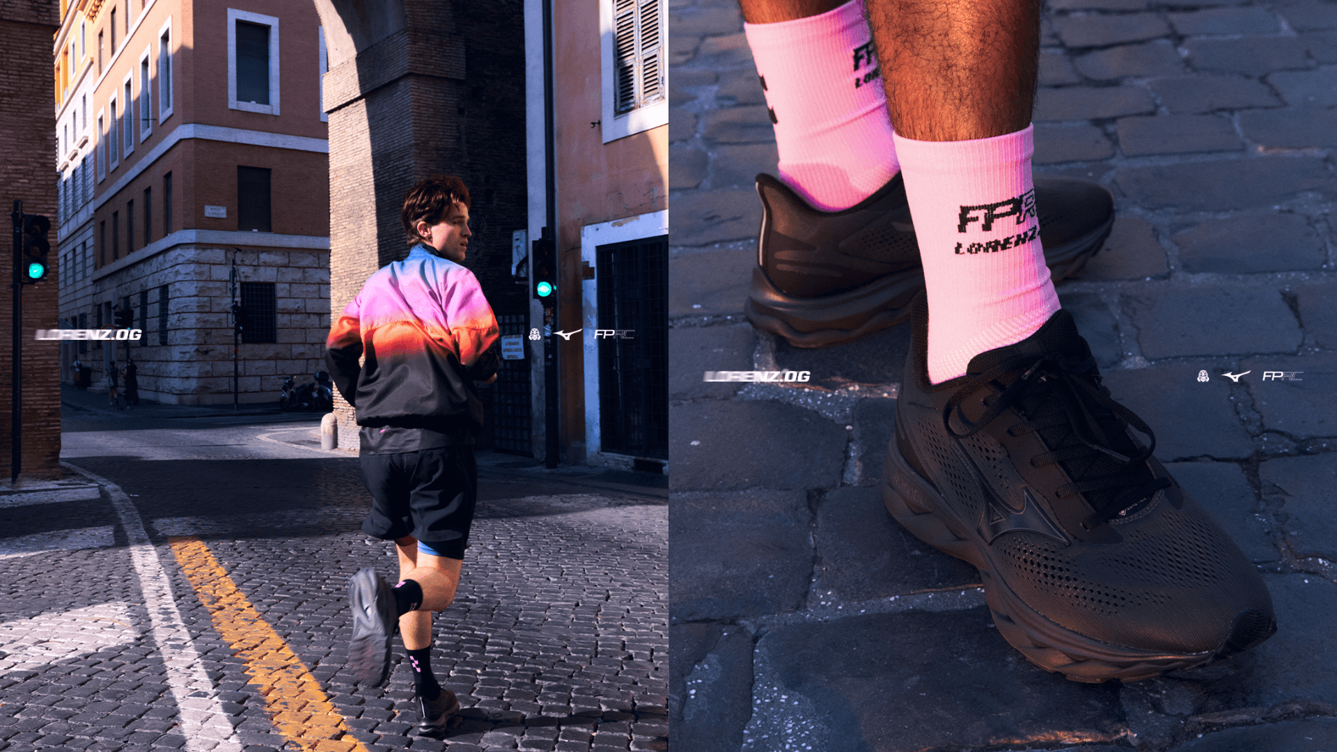 Footpatrol, Mizuno and Lorenz.OG’s latest collab Is a Masterclass in Colour Grading Athleisure.