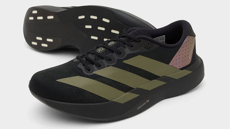 adidas Adizero EVO SL Black Olive KJ1334 front