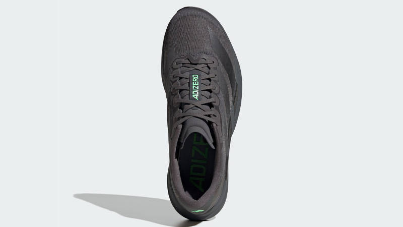 adidas Adizero EVO SL Grey Black Lime Burst Middle