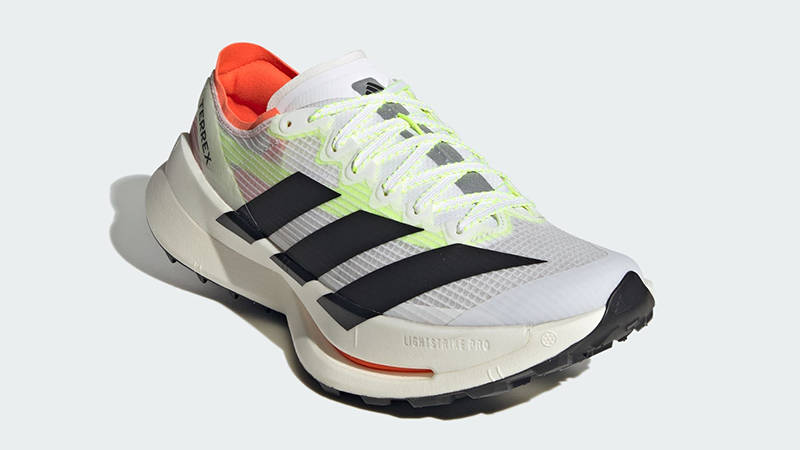 adidas Agravic Speed Ultra 2 White Orange JS3534 front