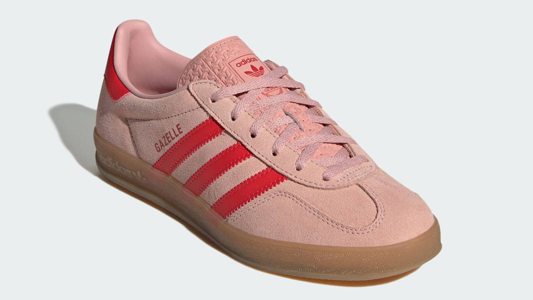 adidas Gazelle Indoor Wonder Mauve Red Front