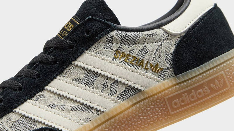 adidas Handball Spezial Black Cream White Lace HQ2649 Detail