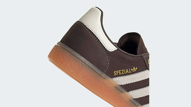 adidas Handball Spezial Dark Brown Gum KJ3530 heel