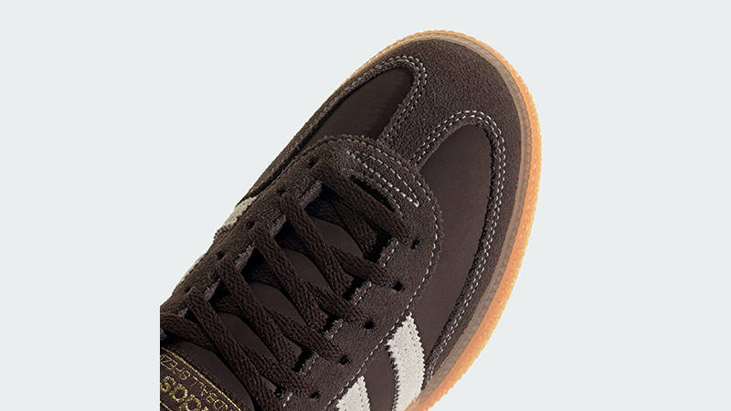 adidas Handball Spezial Dark Brown Gum KJ3530 toe