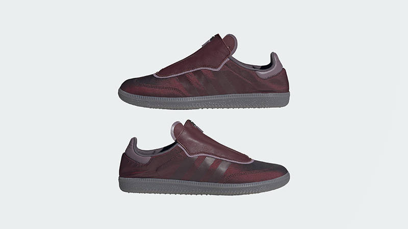 adidas Samba Decon Burgundy Red JR1164 feature