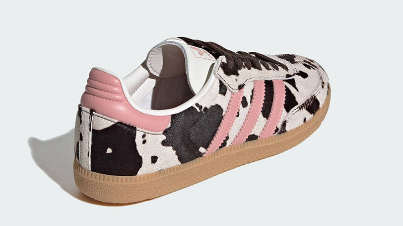 adidas Samba OG Cow Print Pink Dark Brown KK2239 back