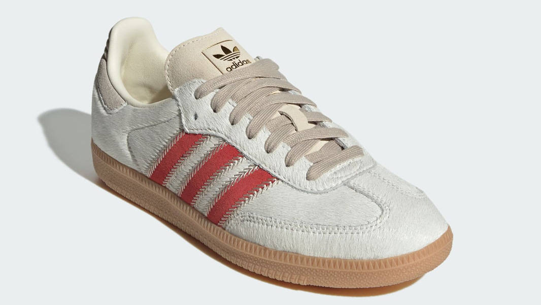 adidas Samba OG Pony Hair Wonder Beige Front