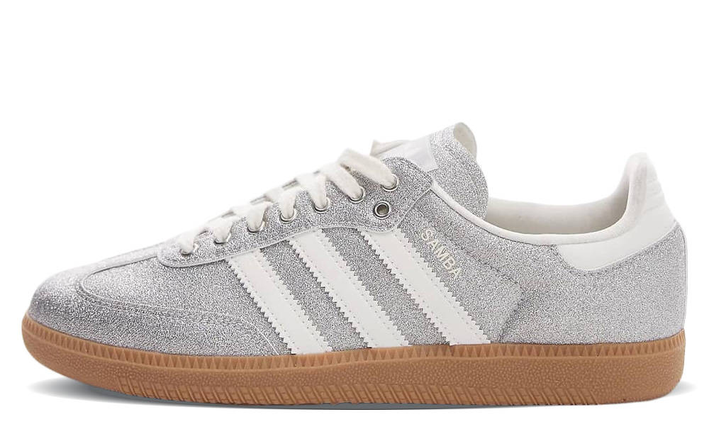 adidas Samba OG Silver Glitter