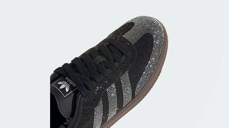 adidas Samba Rhinestone Black IH9052 toe