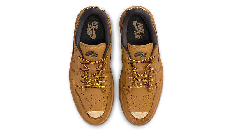 Air Jordan 1 Brooklyn Low Wheat HF3184-700 Top