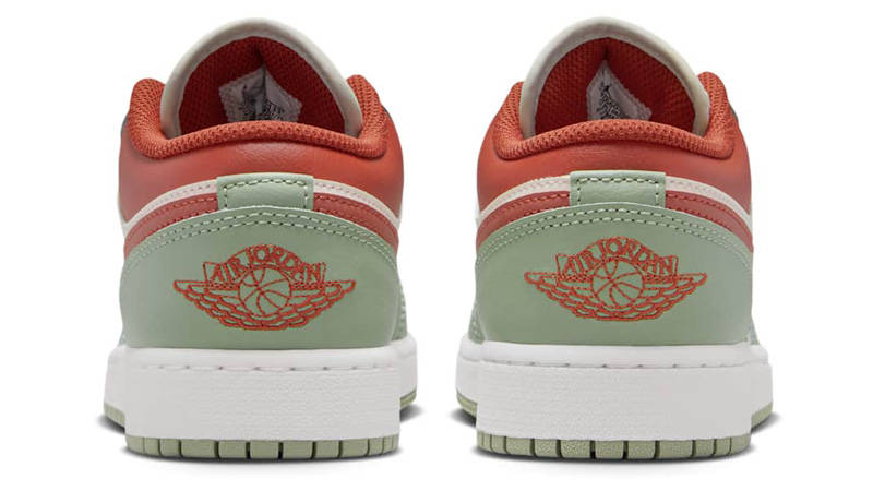 Air Jordan 1 Low GS Redstone Jade Horizon Back