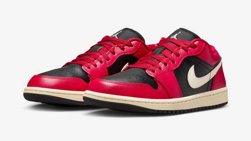 Air Jordan 1 Low Mystic Hibiscus Black DC0774-605 front