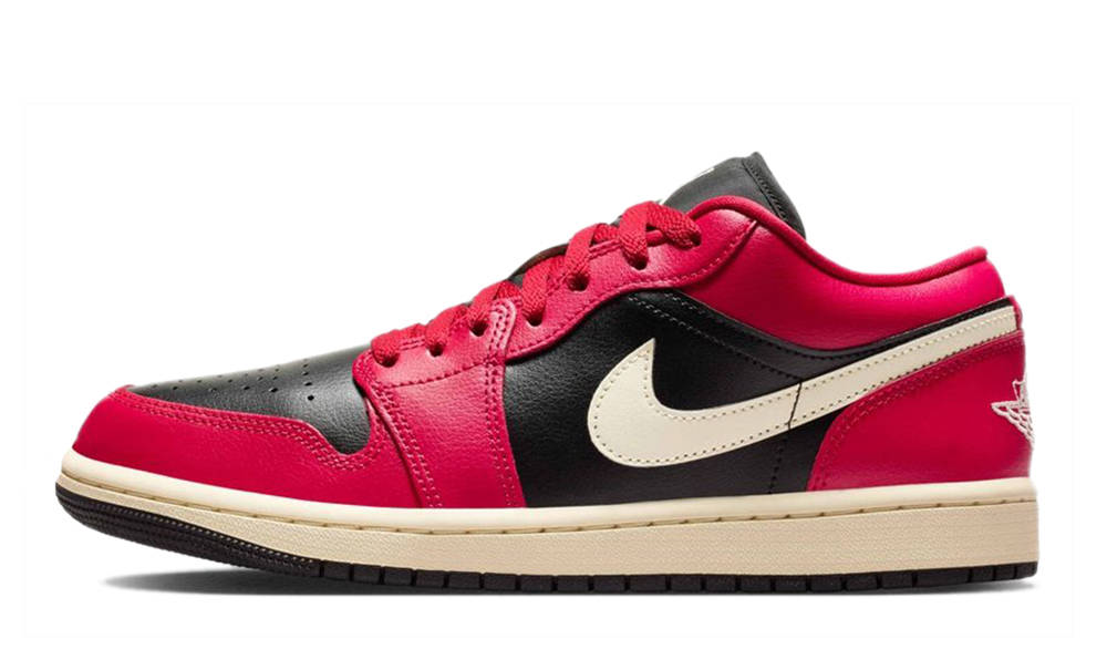 Air Jordan 1 Low Mystic Hibiscus Black DC0774-605