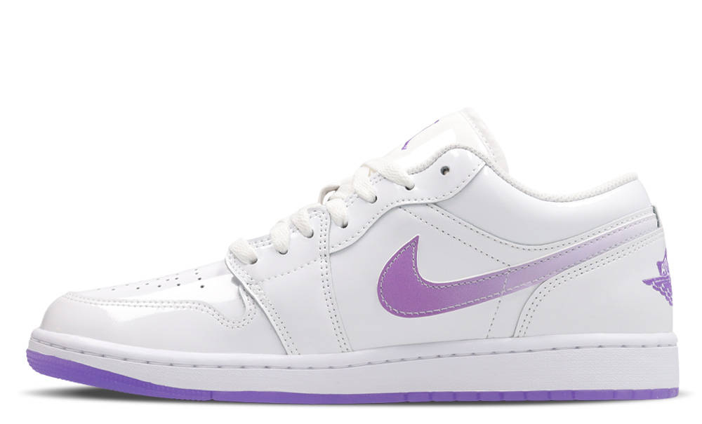 Air Jordan 1 Low Quai 54 White Grape