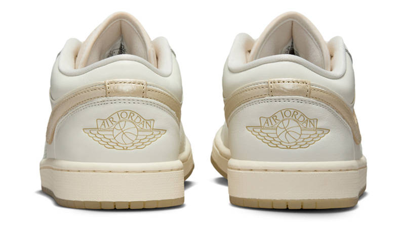 Air Jordan 1 Low SE Metallic Team Gold Back
