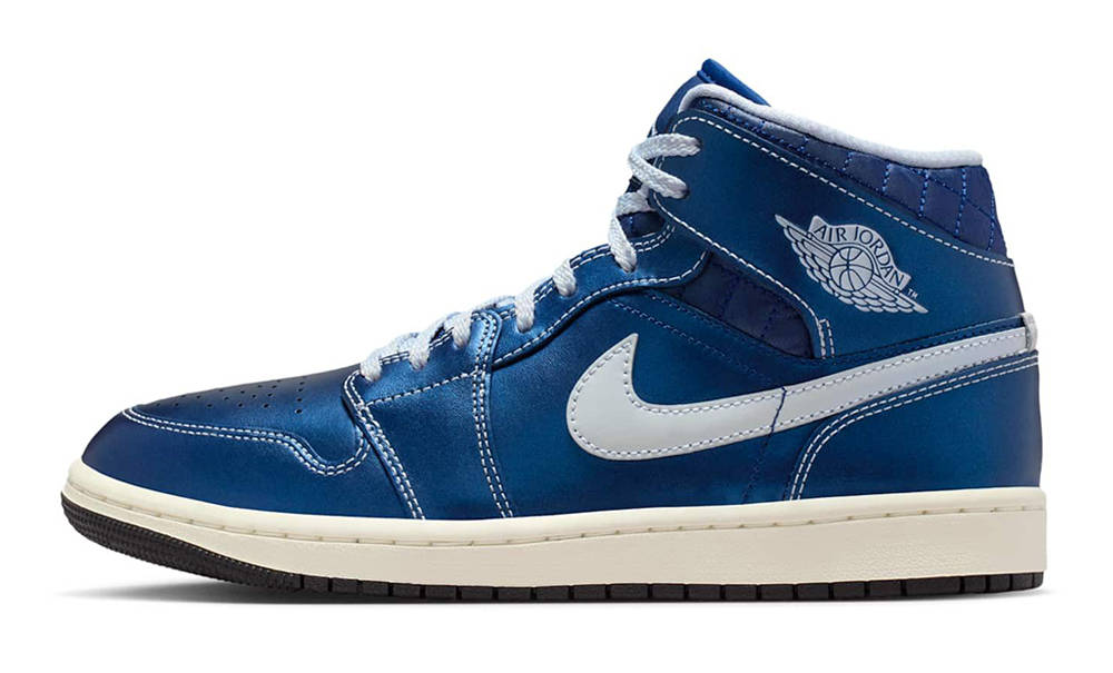 Air Jordan 1 Mid Metallic Blue IM5128-001