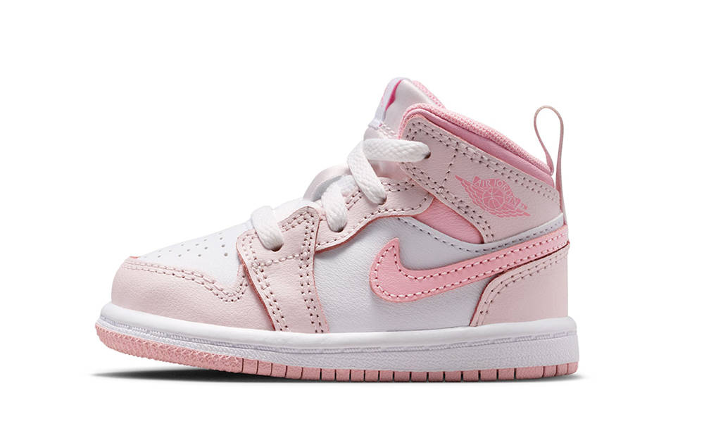 Air Jordan 1 Mid Toddler Pearl Pink White DQ8425-600