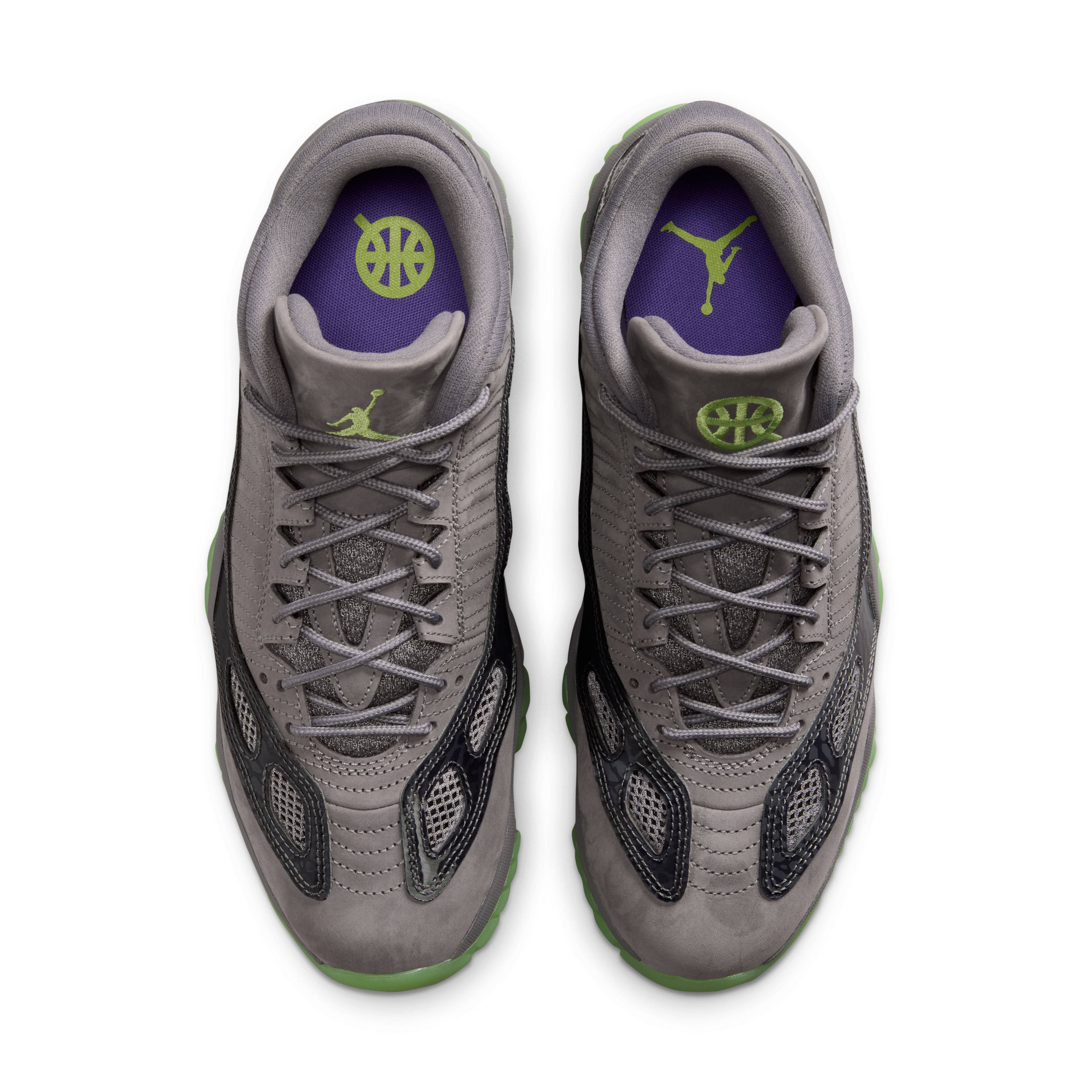 Air Jordan 11 Low IE Quai 54 Gunsmoke Top