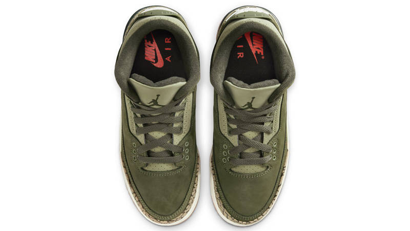 Air Jordan 3 Retro GS Medium Olive Middle